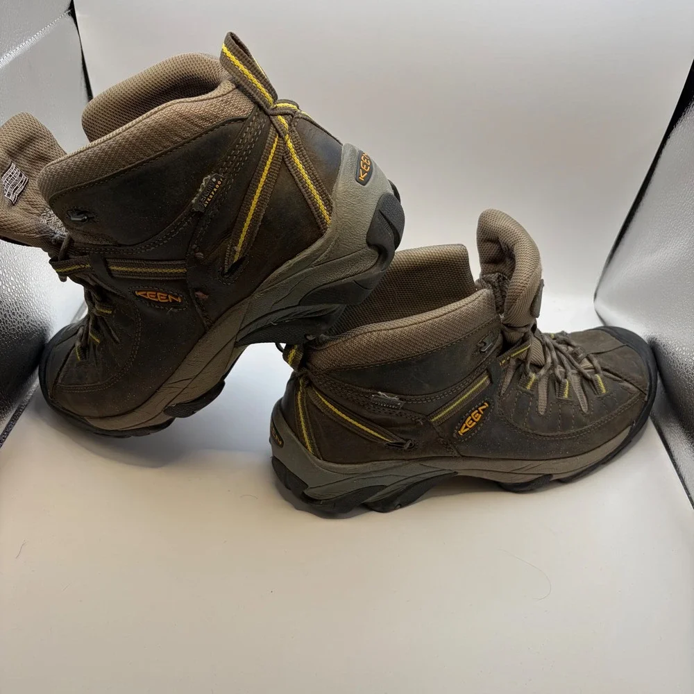 Keen Targhee II Mid Waterproof Hiking Boots Mens 11.5 Brown 1002375